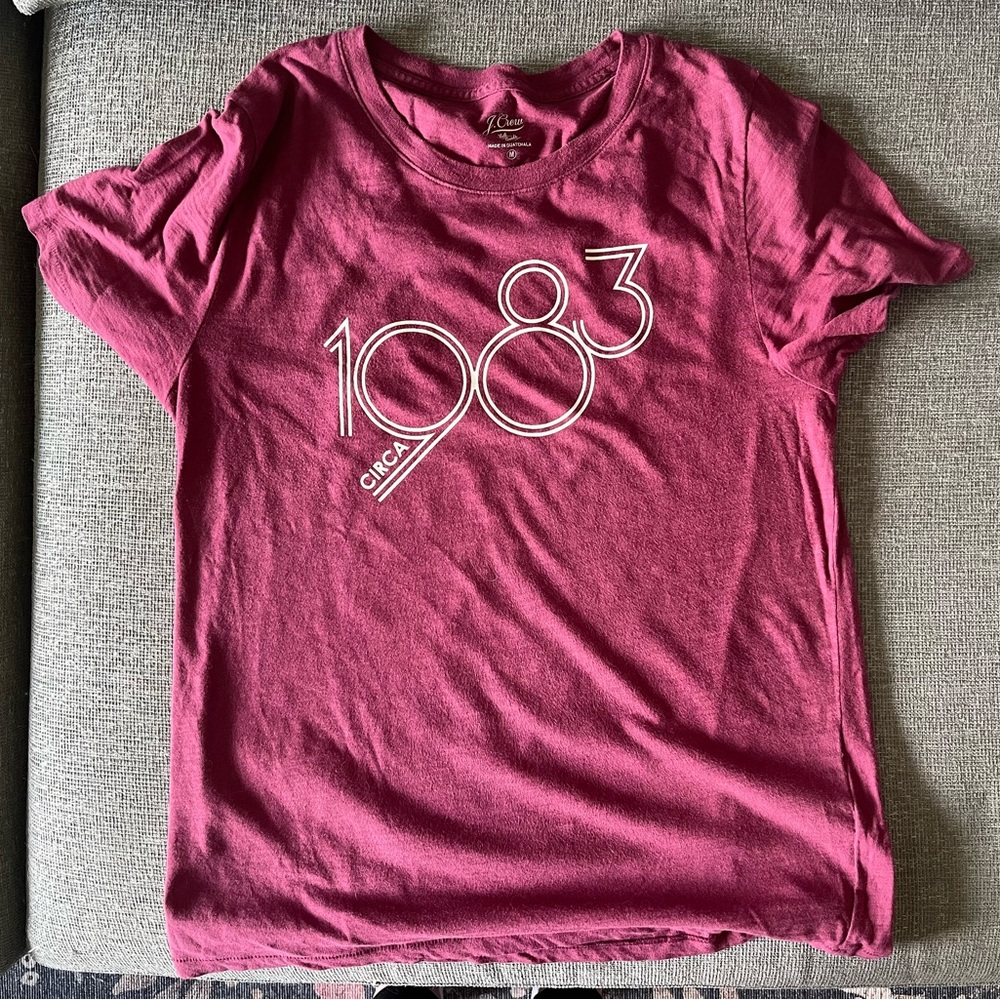 JCrew 1983 Tee, M